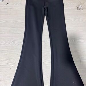 Elegant Black Flare Women's Pants